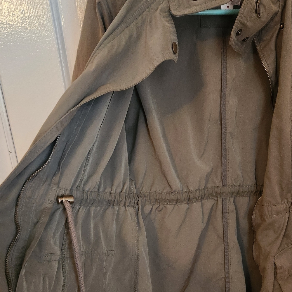 Womens Trench Coat-Mossimo Supply Co. Khaki - Picture 10 of 13